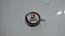 Звонок I Love my Bike PJ-147D, код 50155