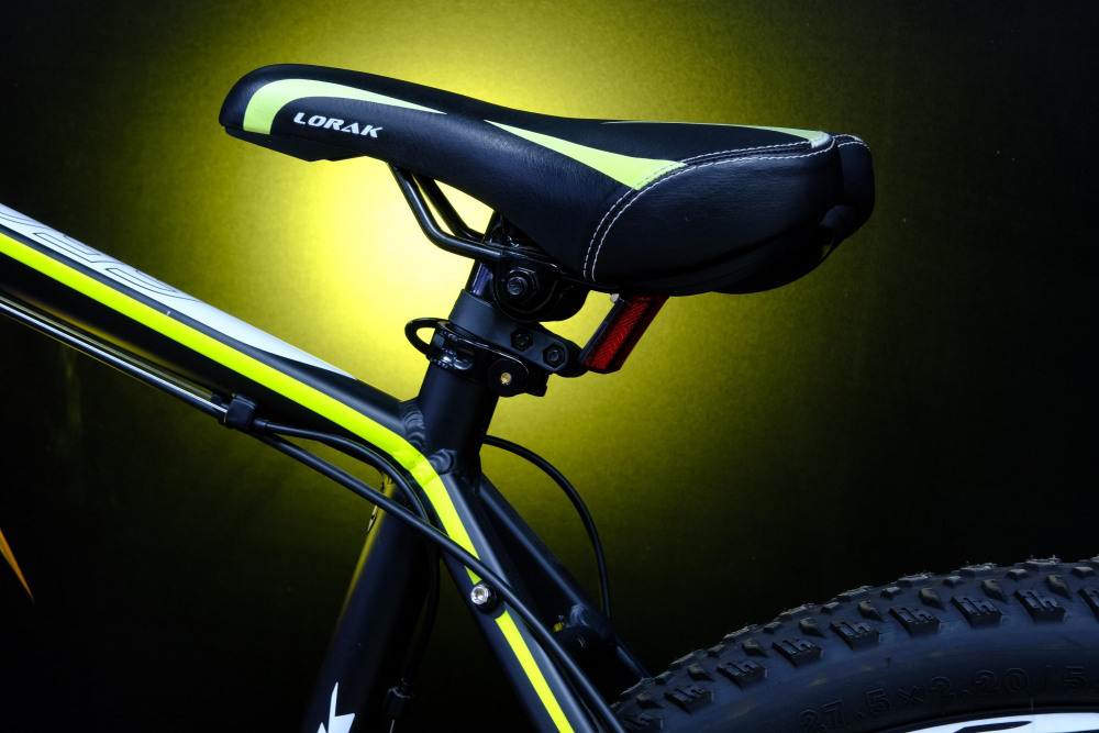 Lorak LX5 HD Матовый Чёрный/Жёлтый рама 19 (на рост 171-182)