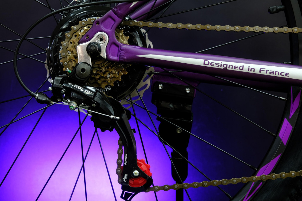 Lorak Race 26 Матовый Фиолетовый/Белый 13р (на рост 130-148)