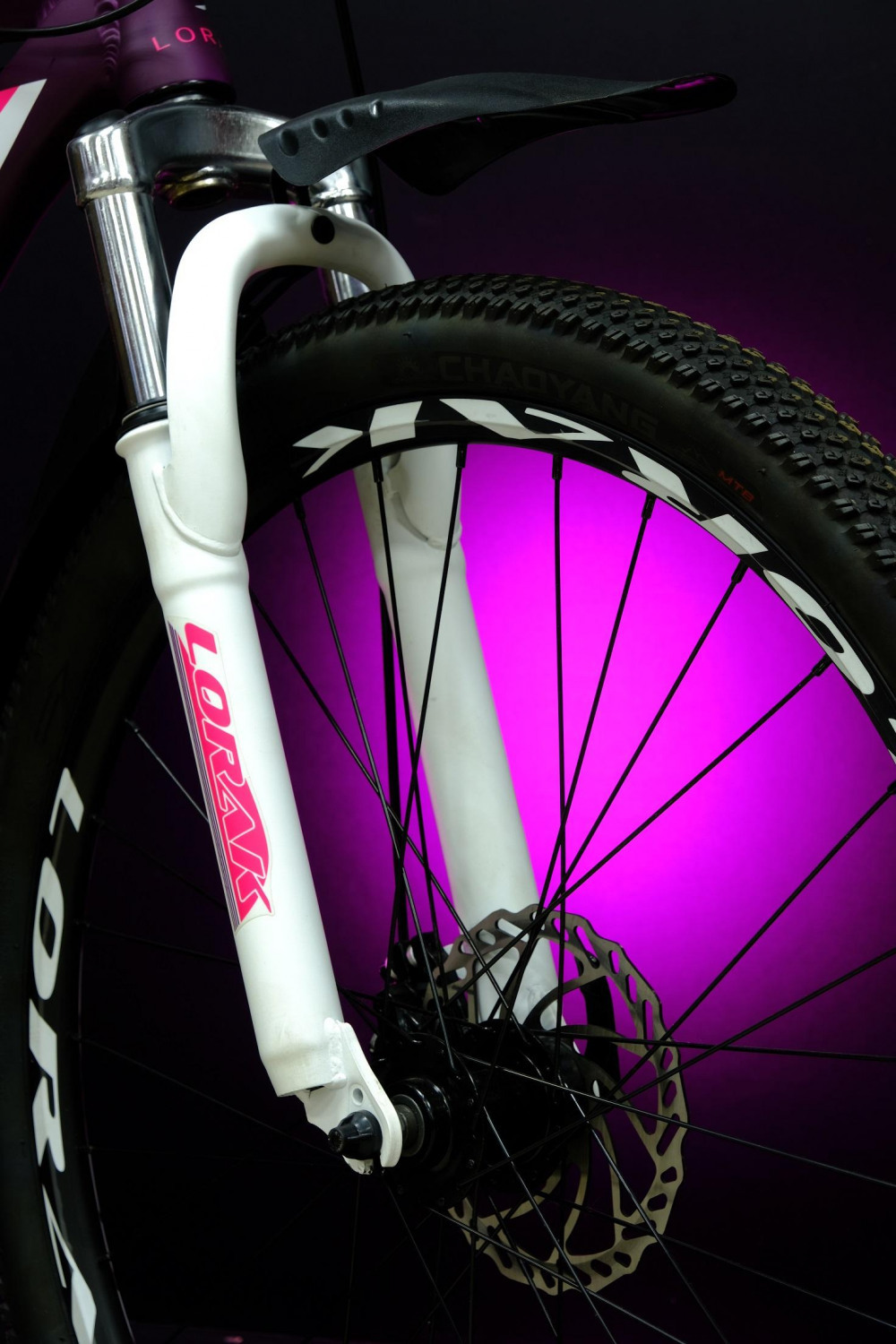 Lorak Glory 100 Матовый Фиолетовый/Розовый рама 17 (на рост 155-173)