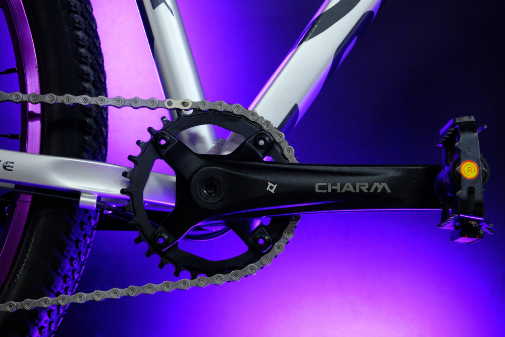 LORAK GLORY 400 9 sp Матовый Серебристый/Фиолетовый 15р (на рост 141-160)