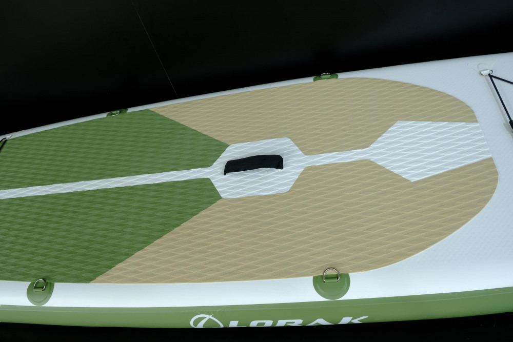 Сапборд Lorak 904 (320*84*15) бело-коричневый, код 77904