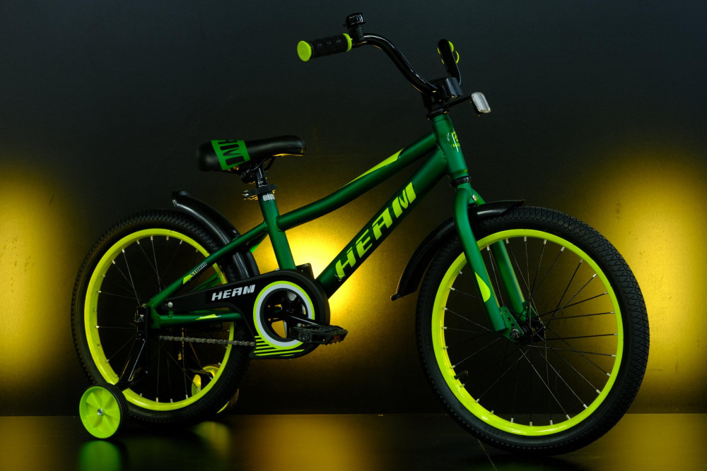 Heam Storm 20 Матовый Зелёно/Желтый